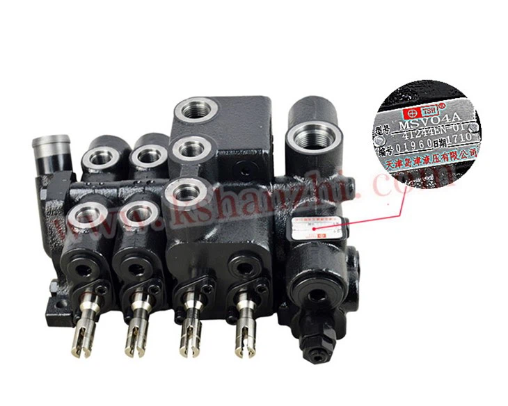 Części wózka widłowego TCMT3Z / C3 Hydrauliczny zawór wielodrogowy 4 szpule, 22N57-30241