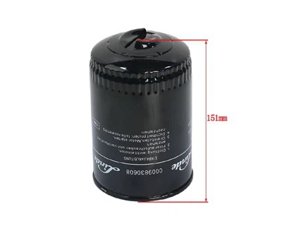 Części do wózków widłowych Hanzhi 0009830608 Filtr oleju do Linde H18C, 100% Premium