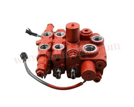 Hydrauliczny zawór sterujący z 3 szpulami 37B-1LB-5320, oryginalne części
