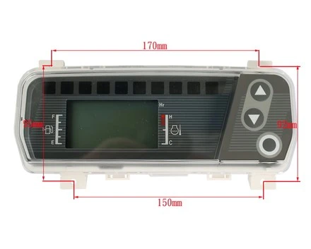 Kombinacja panelu miernika do wózka widłowego Mitsubishi 91C04-63011